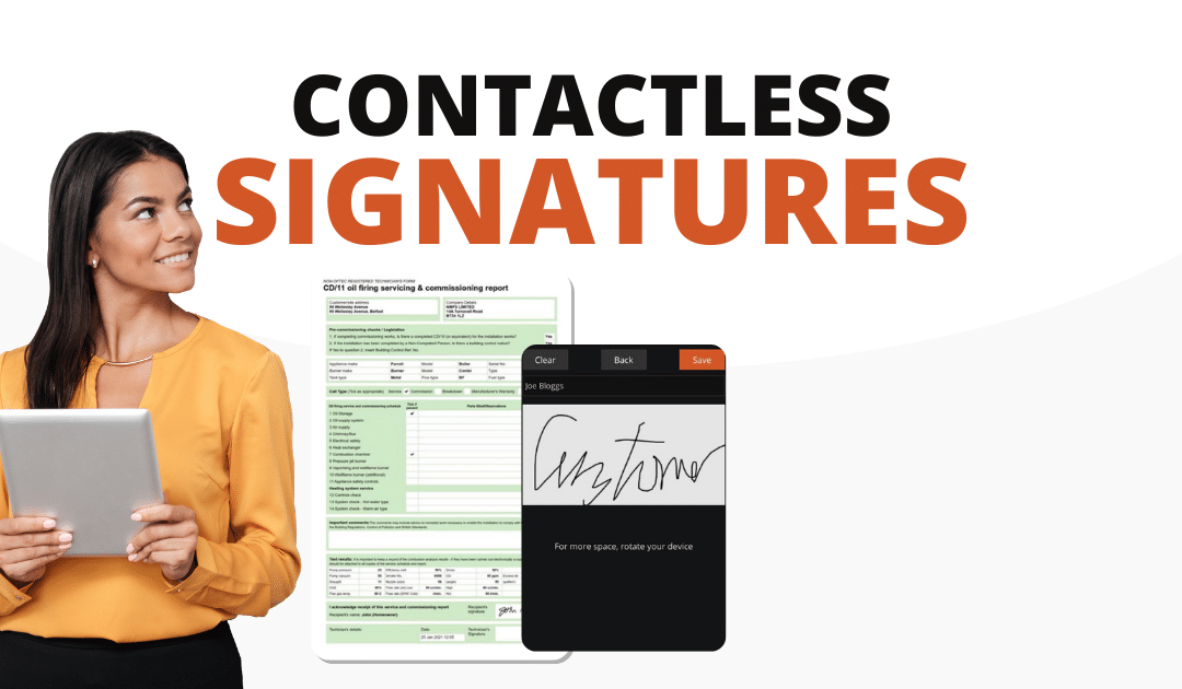 Say Hello To Contactless Signatures