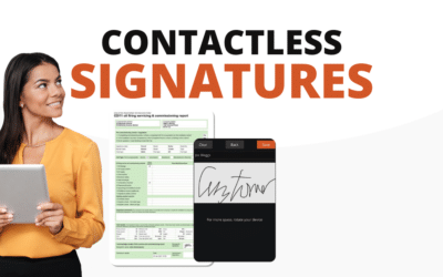 Say Hello To Contactless Signatures