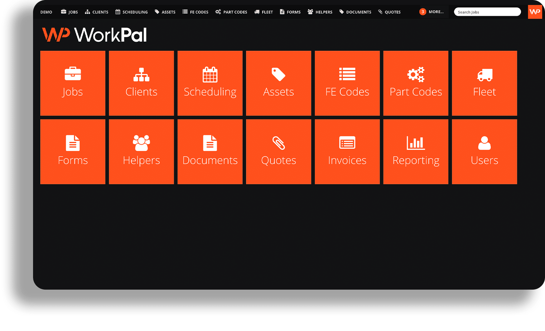 Job management desktop app