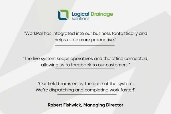 Logical Drainage Solutions chooses WorkPal