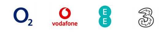 4 mobile networks logos