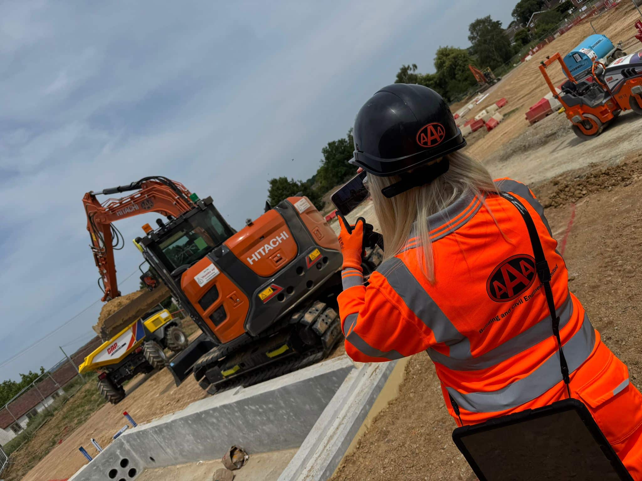 AAA Civils using WorkPal's job management software