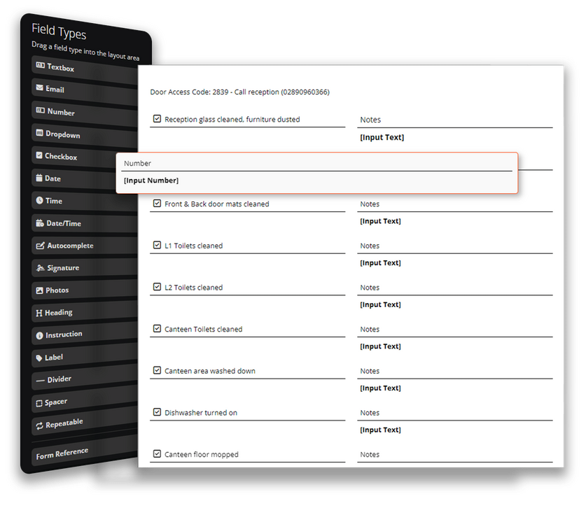 Forms Job Management