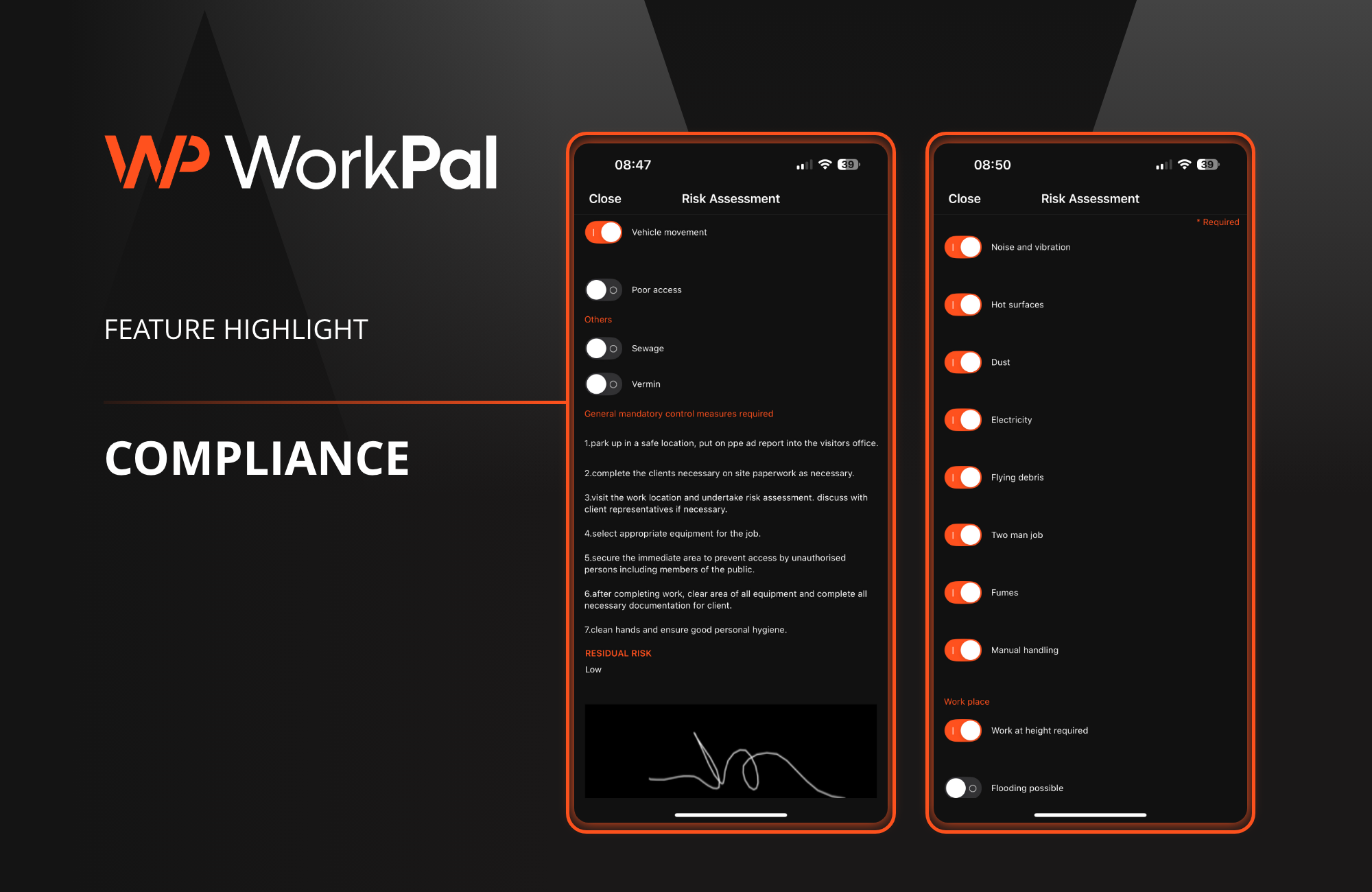 WorkPal feature highlight: compliance